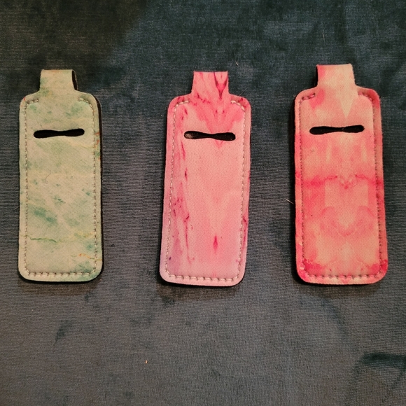 Puffballs and chapstick/lipgloss keychains - Picture 8 of 8